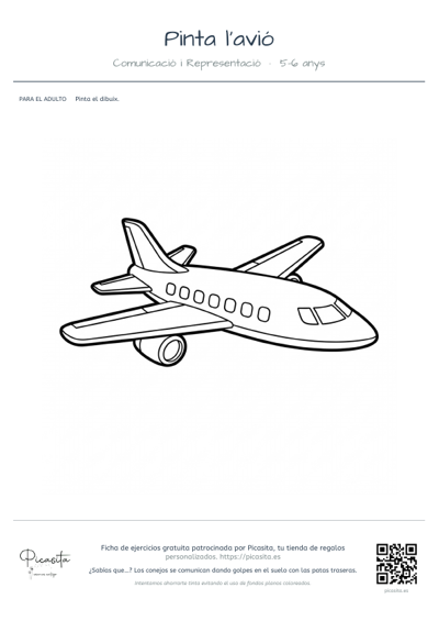Vista previa: Pinta l'avió