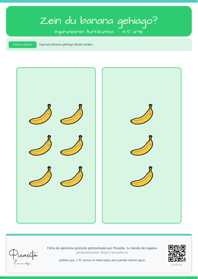 Vista previa: Zein du banana gehiago?