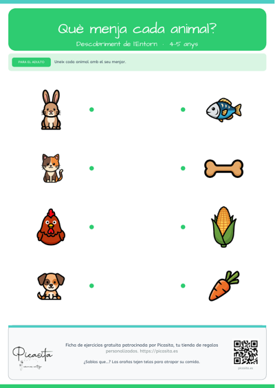 Vista previa: Què menja cada animal?